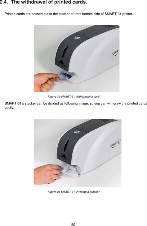 smart 31 card printer manual